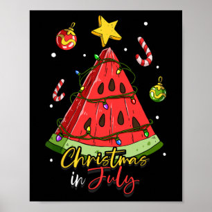 Christmas In July Watermelon 1 Poster