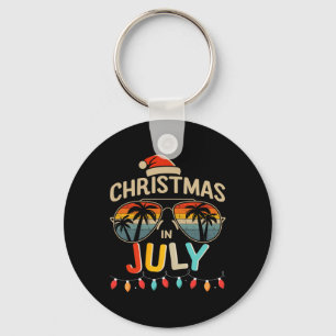 Christmas In July With Vintage Sungles For Summer  Key Ring