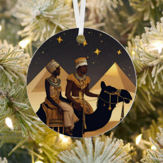 CHRISTMAS IN KEMET METAL TREE DECORATION