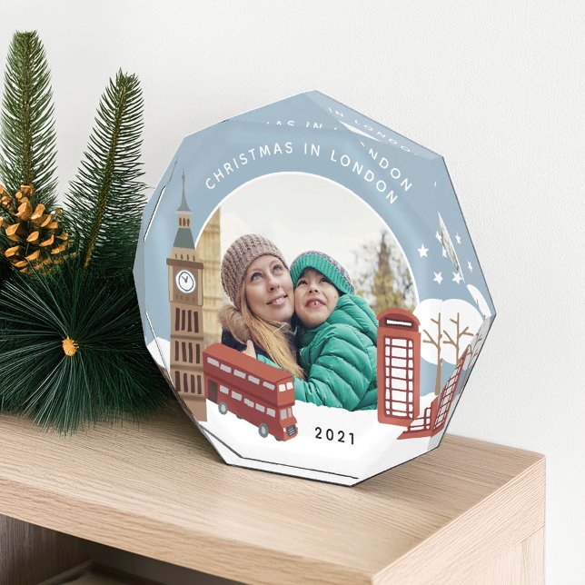 Christmas in London Keepsake Photo Block (Creator Uploaded)
