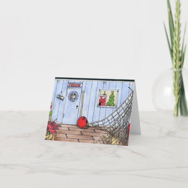 CHRISTMAS IN MAINE HOLIDAY CARD (Front)