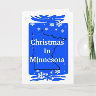 Christmas in Minnesota Christmas Card Customise!