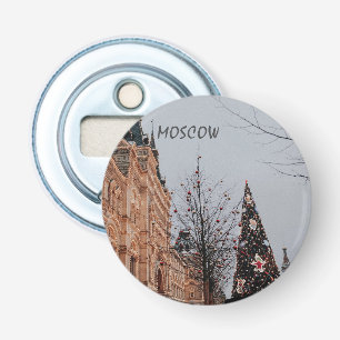 Christmas in Moscow Bottle Opener