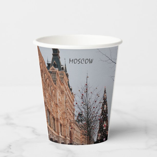 Christmas in Moscow     Paper Cups (Front)