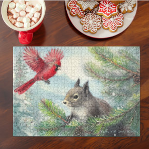 Christmas in NC-All Proceeds to Hurricane Helene Jigsaw Puzzle