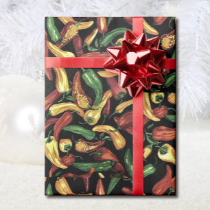 Christmas in New Mexico Smell The Enchiladas Chill Wrapping Paper