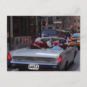Christmas in New York City Holiday Postcard