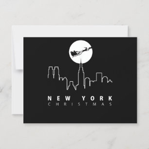 Christmas in New York City Magnetic Invitation