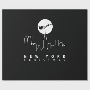 Christmas in New York City Wrapping Paper