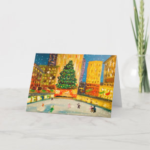 Christmas in New York Greeting Card