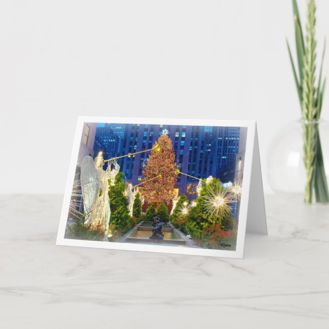 Christmas in New York Holiday Card (Front)