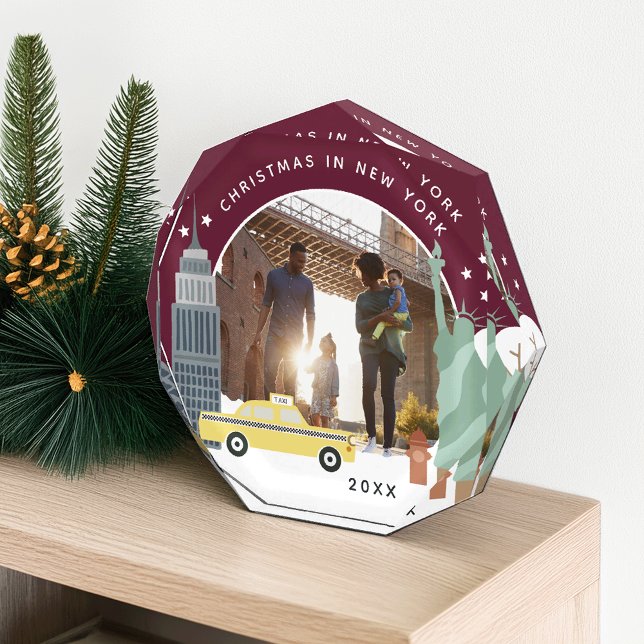 Christmas in New York Keepsake Photo Block (Creator Uploaded)