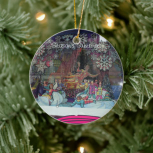 Christmas in NYC Star & Store Window Ornament