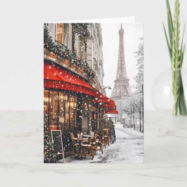 Christmas In Paris Card (Front)
