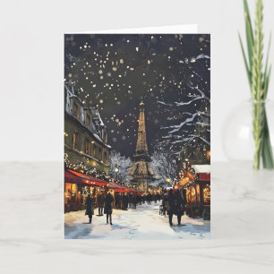 Christmas In Paris Card