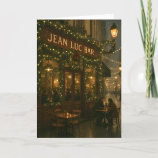 Christmas In Paris Card