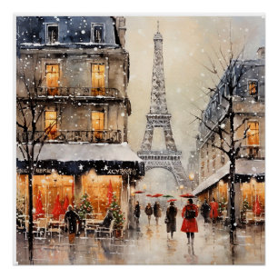 Christmas in Paris, Poster