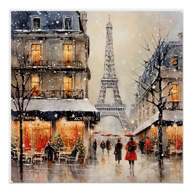 Christmas in Paris,  Poster (Front)