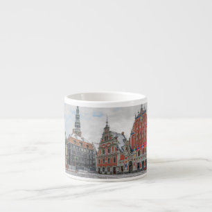 Christmas in Riga Latvia Espresso Cup