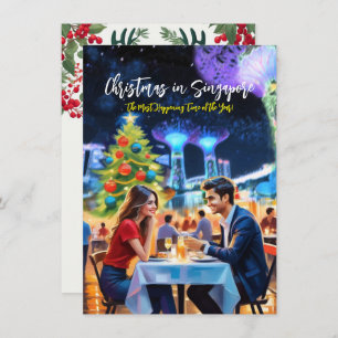 "Christmas in Singapore" Greeting Card
