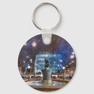 Christmas in Sloane Square Key Ring