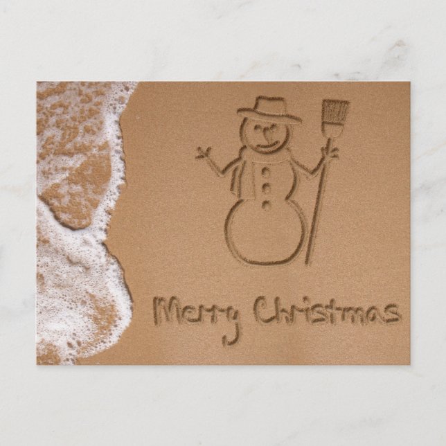 Christmas in Summer Holiday Postcard (Front)