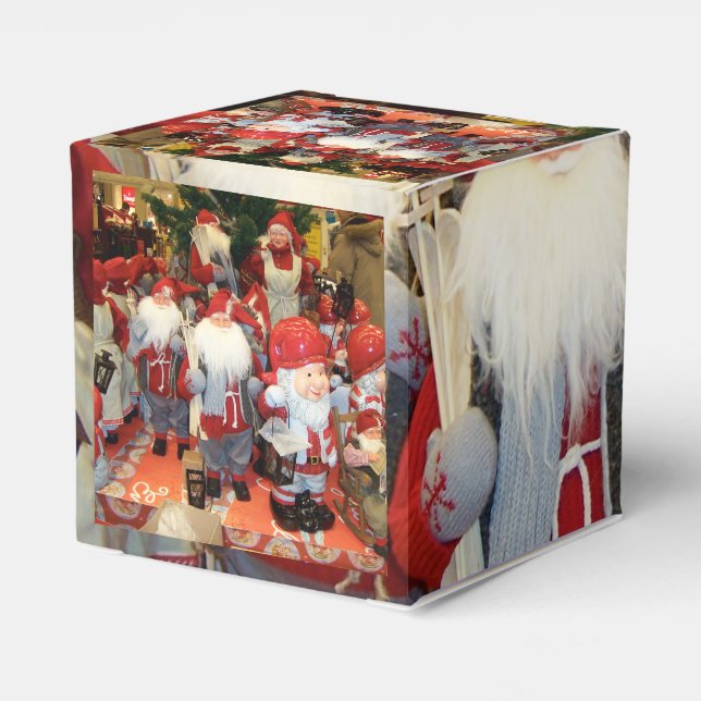 Christmas in Sweden Favour Box (Back Side)