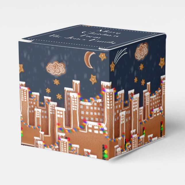 Christmas in the City Favour Box (Front Side)