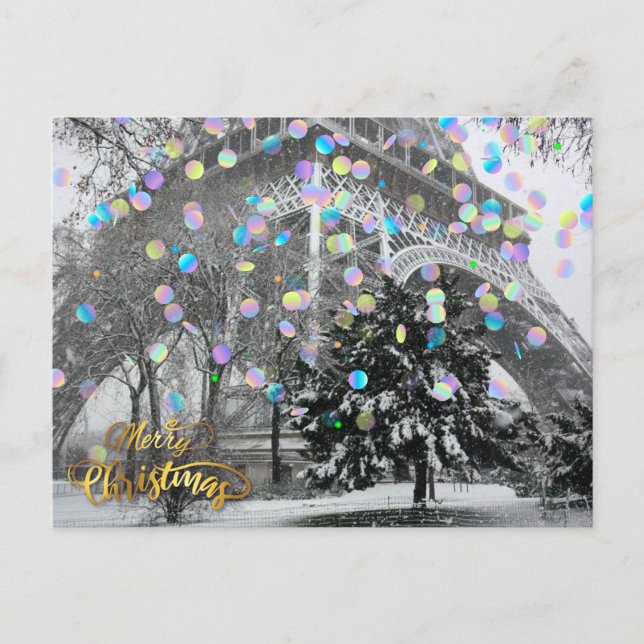 Christmas in the city postcard (Front)