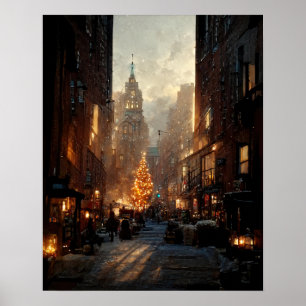 Christmas in the City Poster