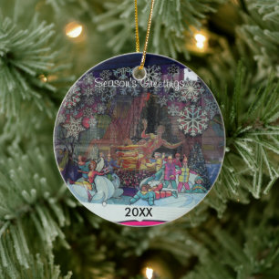 Christmas in the City Store Window Ornament