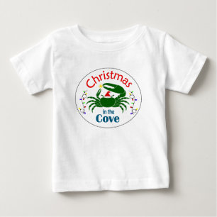 Christmas in the Cove Baby Tee (pick a color)