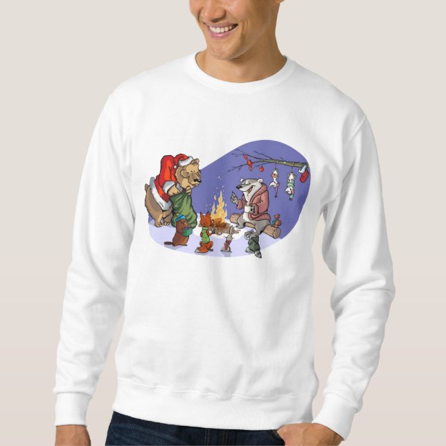 Christmas in the Forest Sweatshirt (Front)