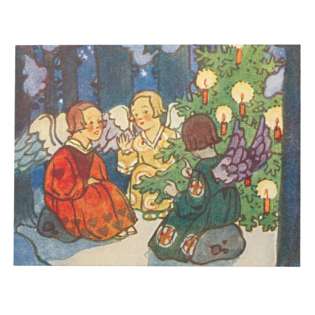 Christmas in the forest - Zdenek Guth Notepad (Front)