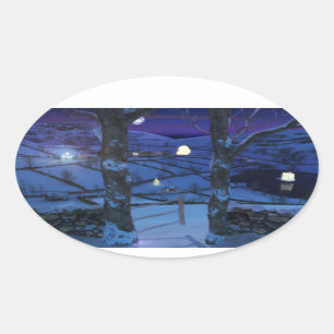 Christmas in the Glen Stickers