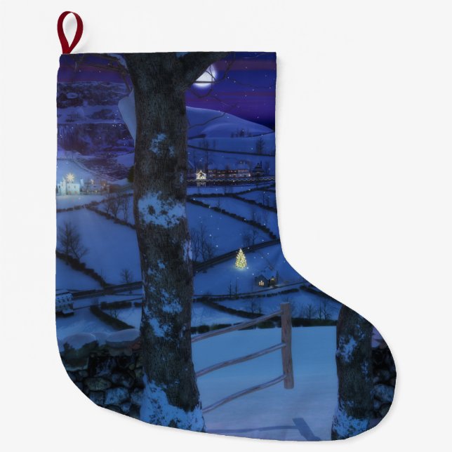 Christmas in the Glen Stocking (Front)