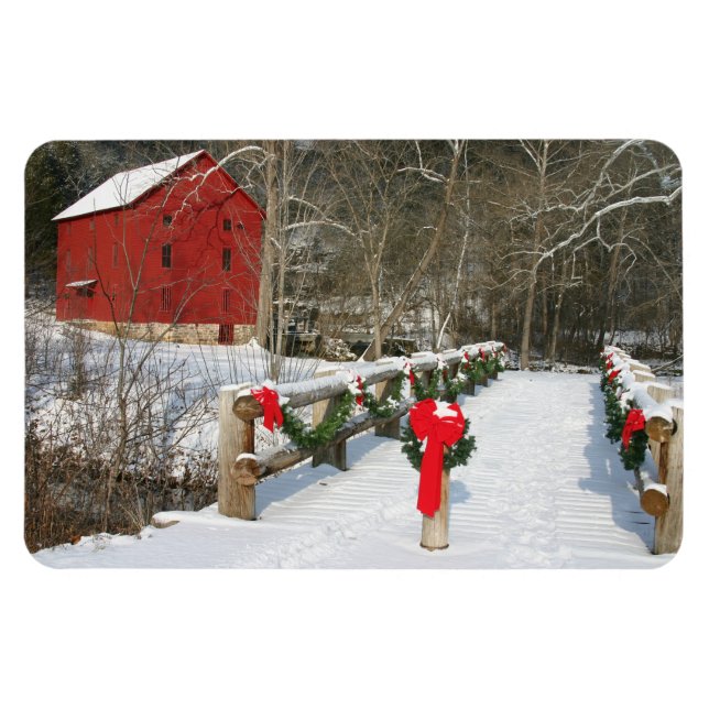 Christmas in the Ozarks Magnet (Horizontal)
