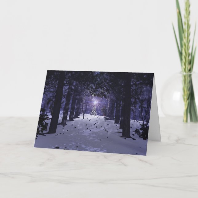 Christmas in the Pines Christmas Card (Front)