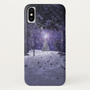 Christmas in the Pines iPhone Case-Mate X Case