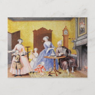 Christmas in the Royal household of Empress Holiday Postcard