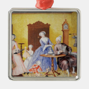 Christmas in the Royal household of Empress Metal Tree Decoration