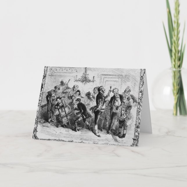 Christmas in the Servant's Hall Holiday Card (Front)