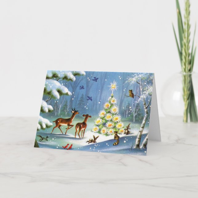 Christmas in the wild holiday card (Front)