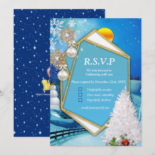 Christmas in Winter Collection Invitation
