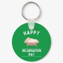 Christmas Incarnation Day Keychain