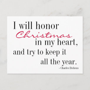 Christmas Inspiration Postcard