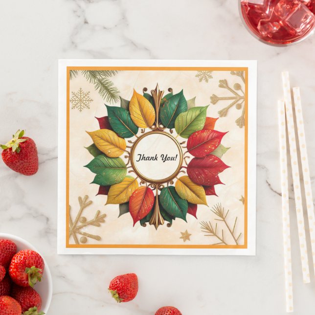 "Christmas Inspired" Napkin (Insitu)