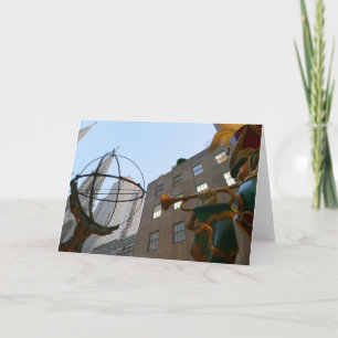 Christmas - International Building's courtyard - Card