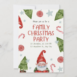 christmas invitation 