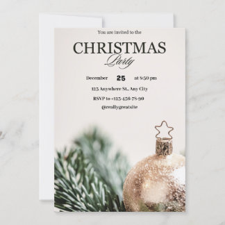 Christmas Invitation